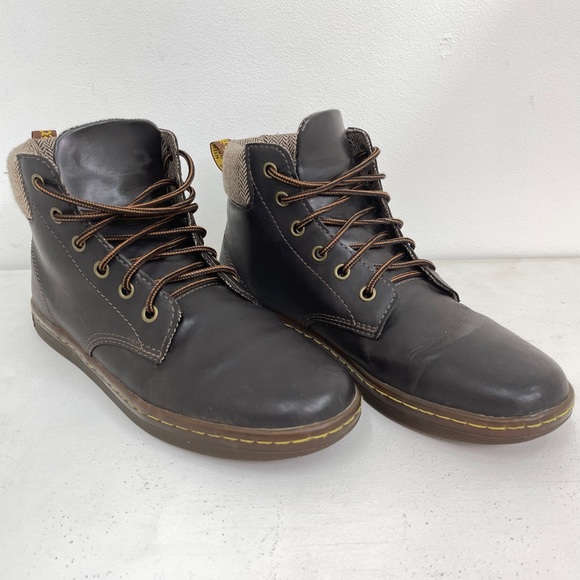 Women's Brown Dr. Martens Shoe Size 9 Doc Marten's - Picture 1 of 8